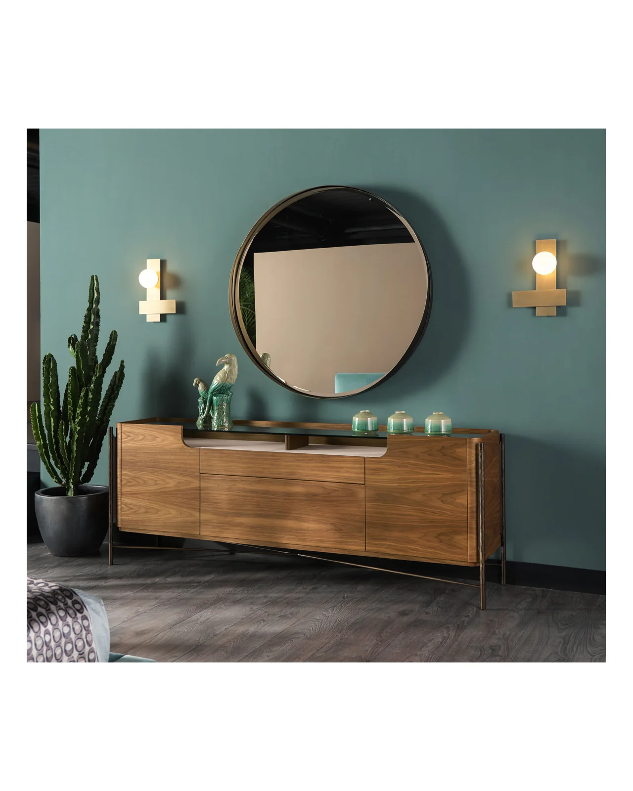Shanghai sideboard for living and bedroom by Cantori, in an interior setting, photo 3 of 7