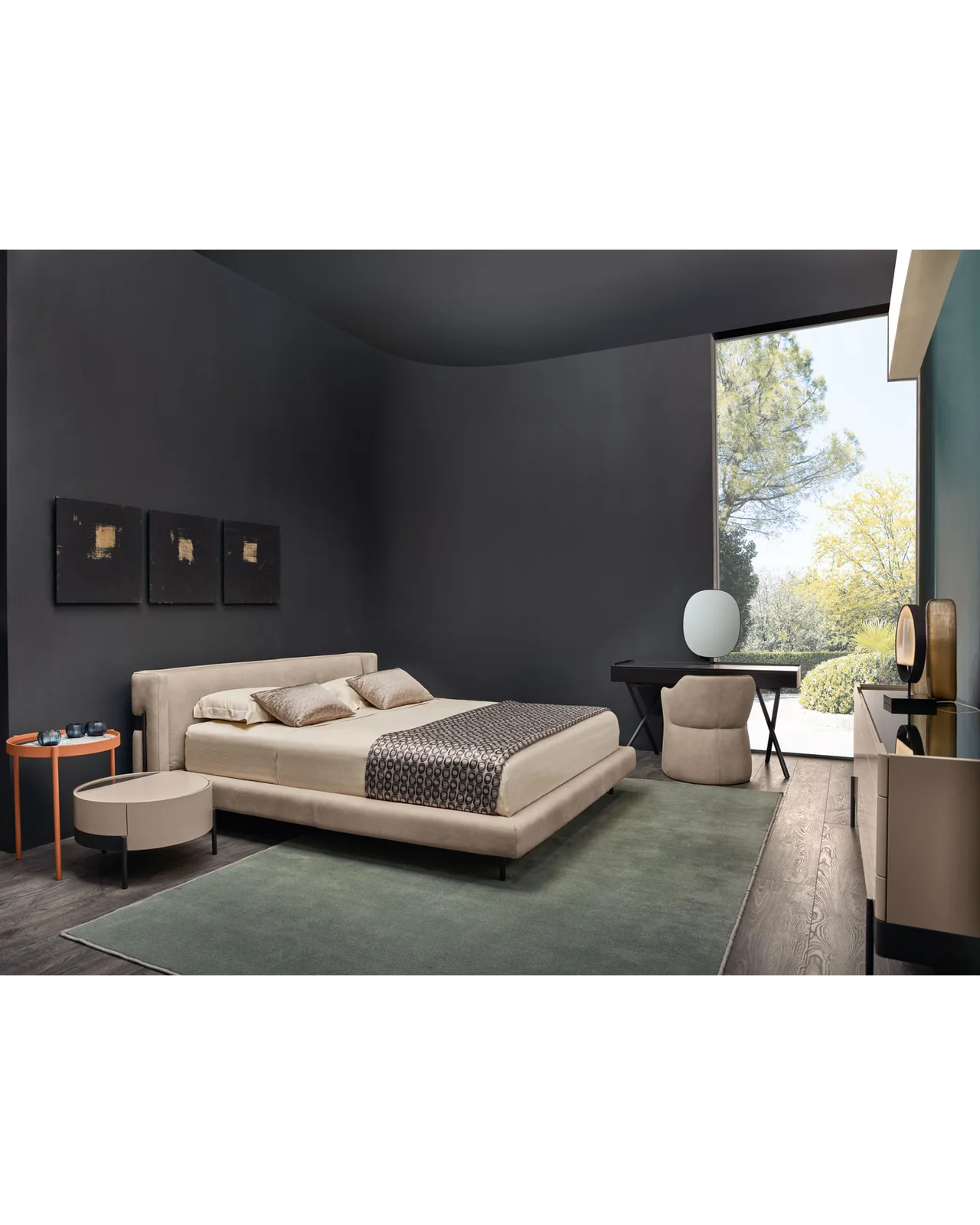 Letto Valley di Cantori, ambientato, foto 6 di 8, catalogo Nobili Design