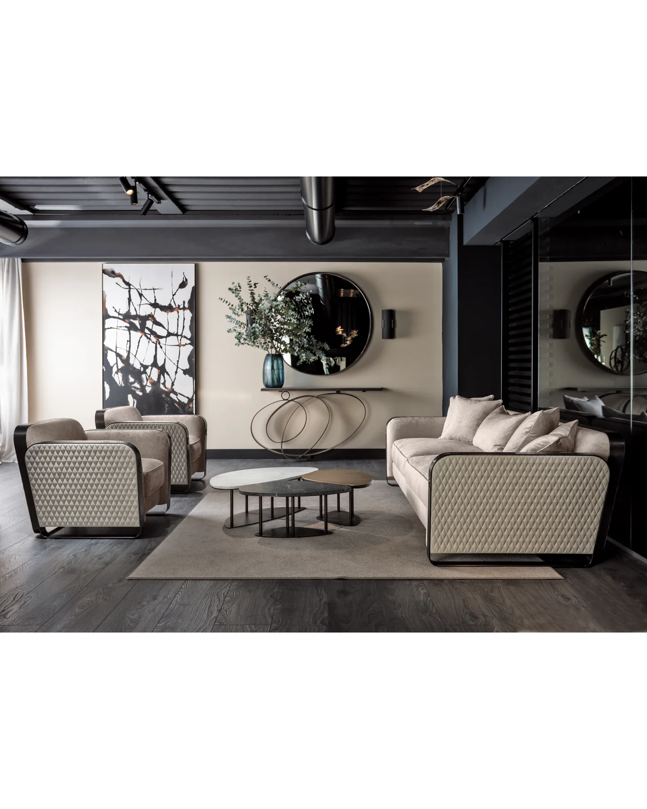 Voyage armchair by Cantori, in an interior setting, photo 6 of 6