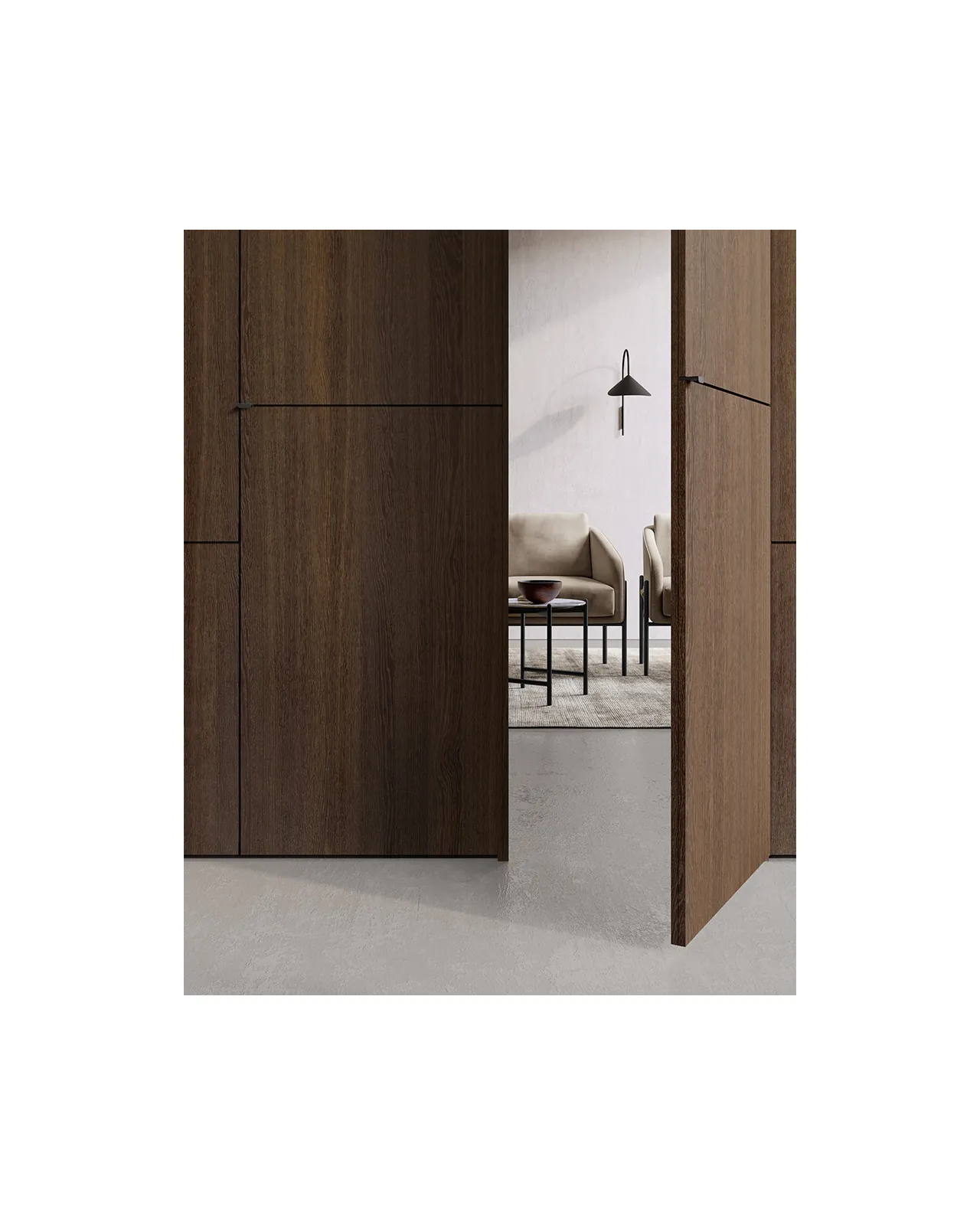 Boiserie wardrobe by Dall'Agnese, in an interior setting, photo 5 of 6
