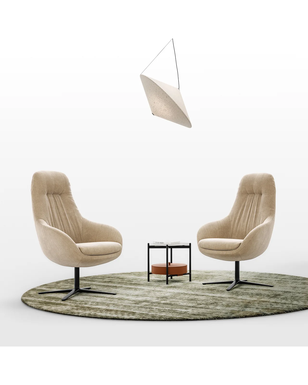 Poltrona Flo di Dall'Agnese, vista in studio, foto 1 di 1, catalogo Nobili Design