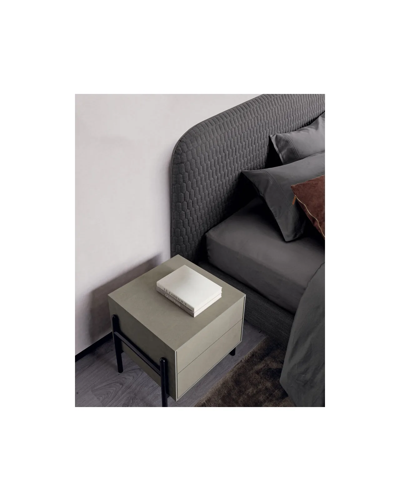 Hari bed by Dall'Agnese, in an interior setting, photo 5 of 7, Nobili Design catalog