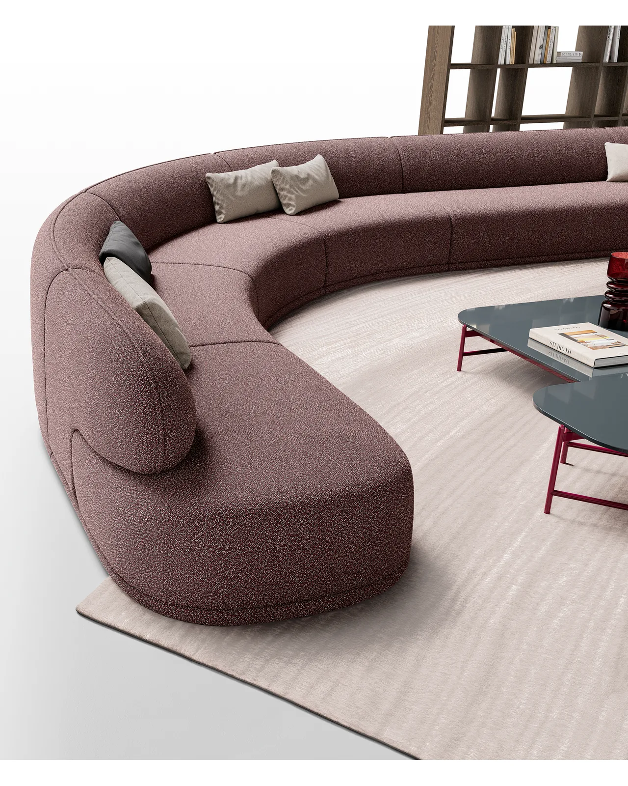 Divano Inemuri di Dall'Agnese, in ambiente, foto 3 di 3, catalogo Nobili Design