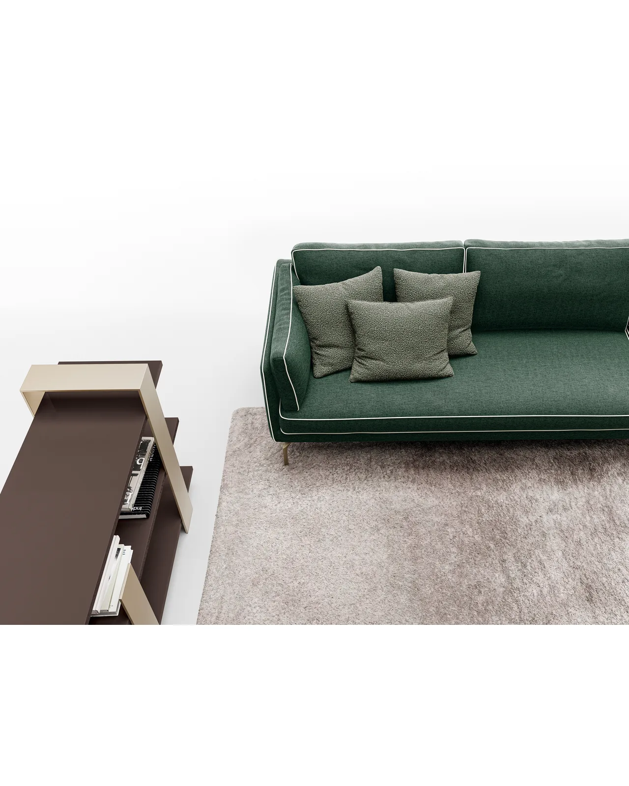 Milton sofa by Dall'Agnese, in an interior setting, photo 5 of 5, Nobili Design catalog