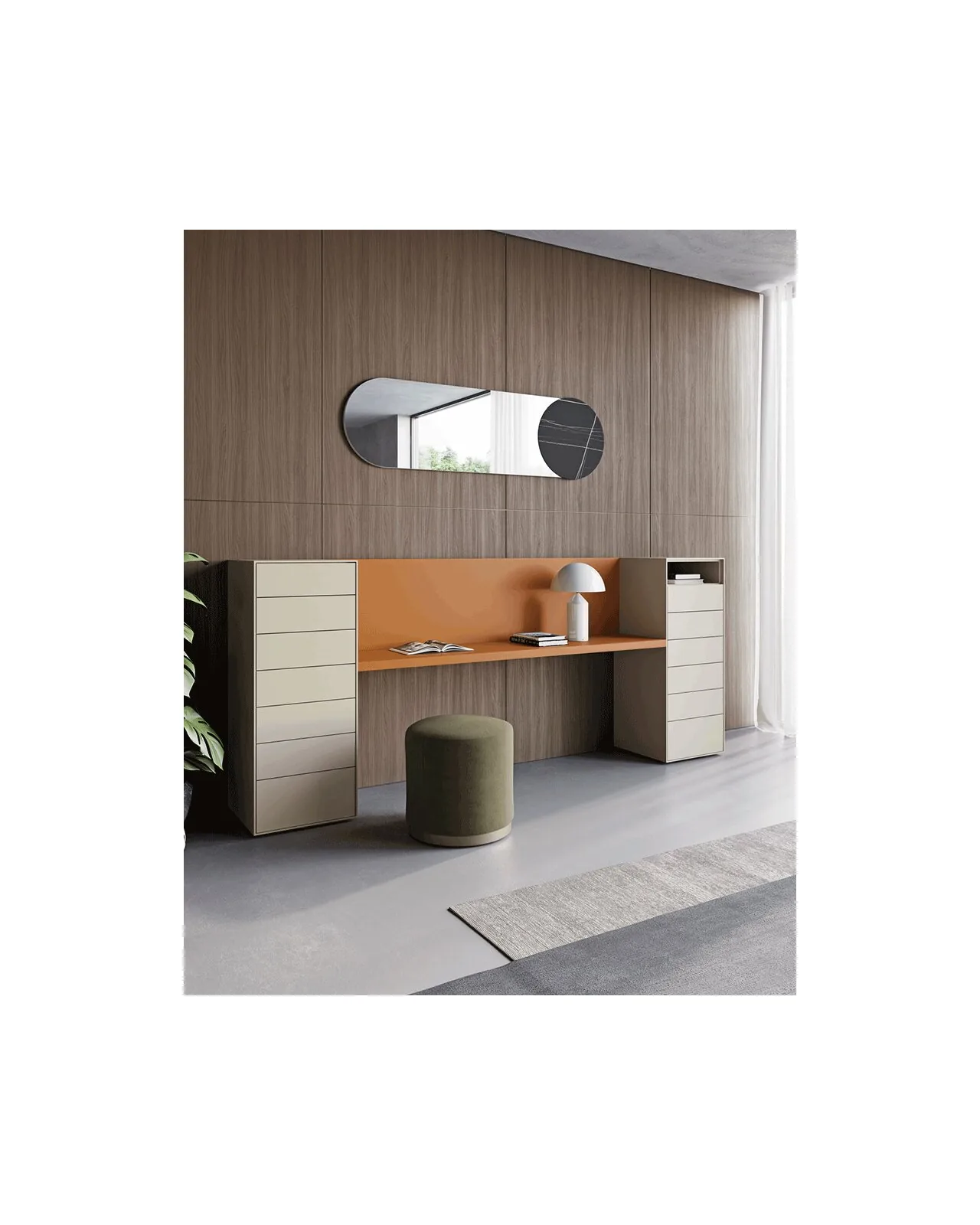 Modula desk by Dall'Agnese, in an interior setting, photo 10 of 10, Nobili Design catalog