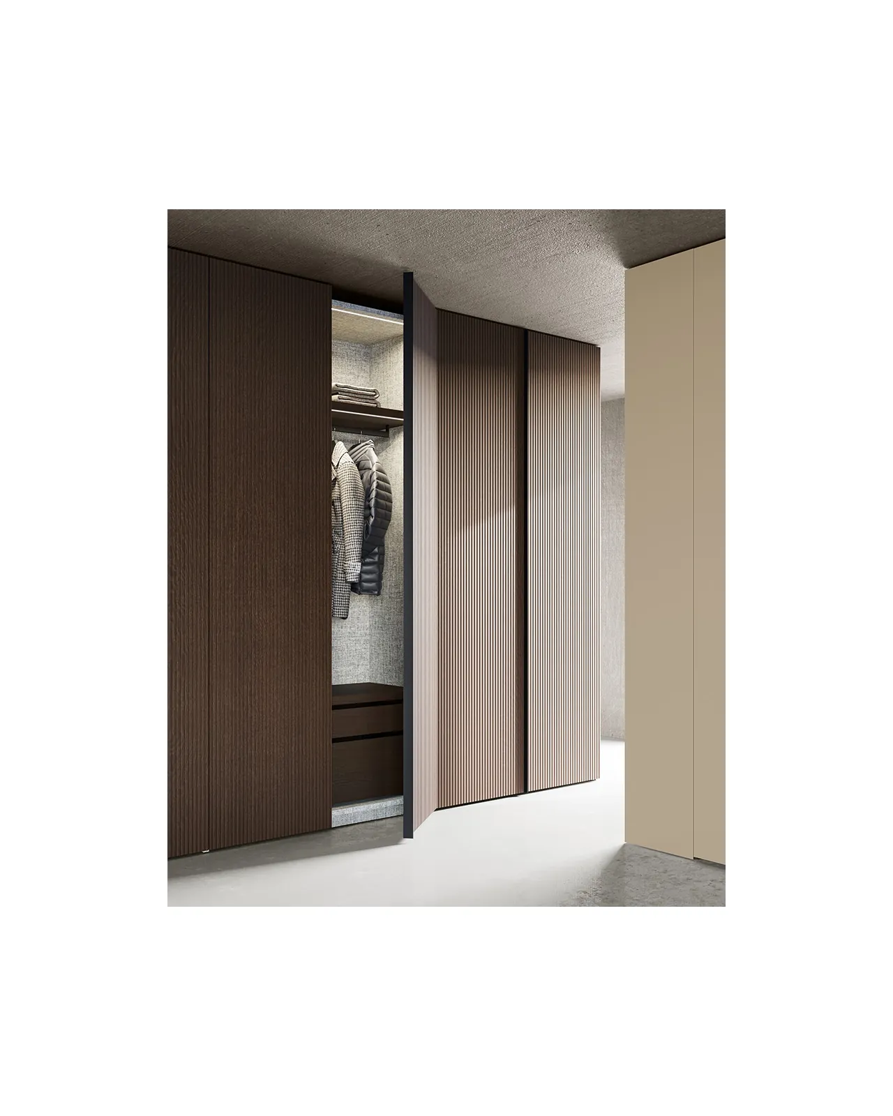 Ritmo wardrobe by Dall'Agnese, in an interior setting, photo 3 of 5