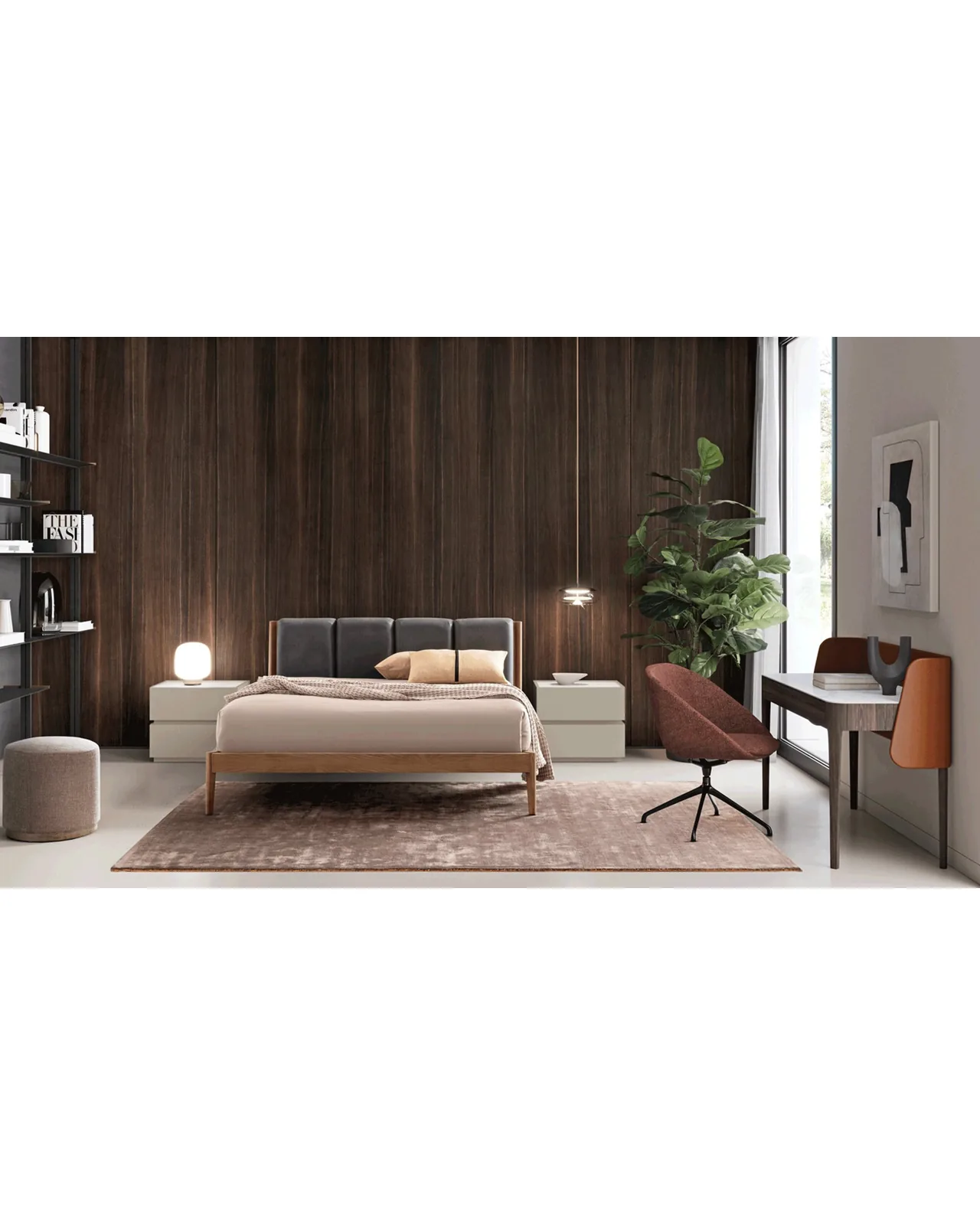 Scrivania Settanta di Dall'Agnese, ambientazione d'interni, foto 2 di 3, catalogo Nobili Design