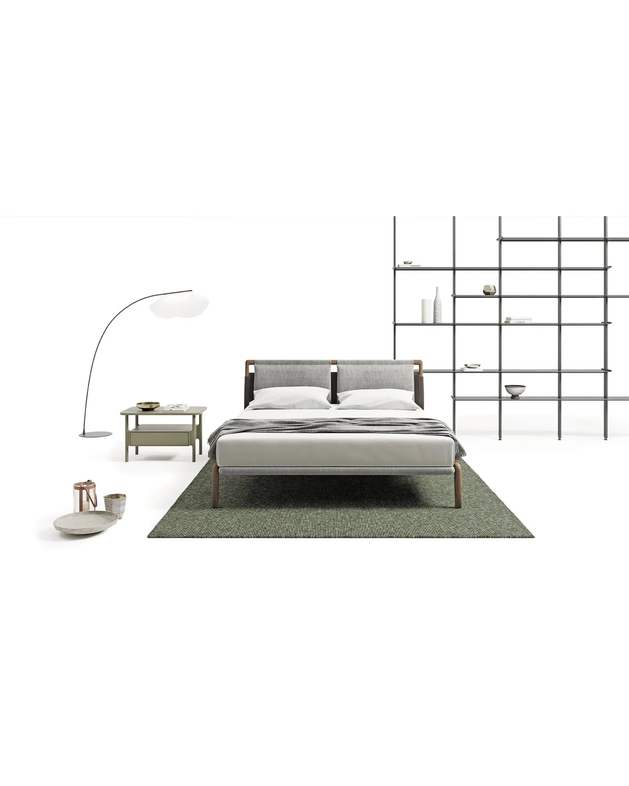 Tepu bed by Dall'Agnese, studio view, photo 2 of 5, Nobili Design catalog