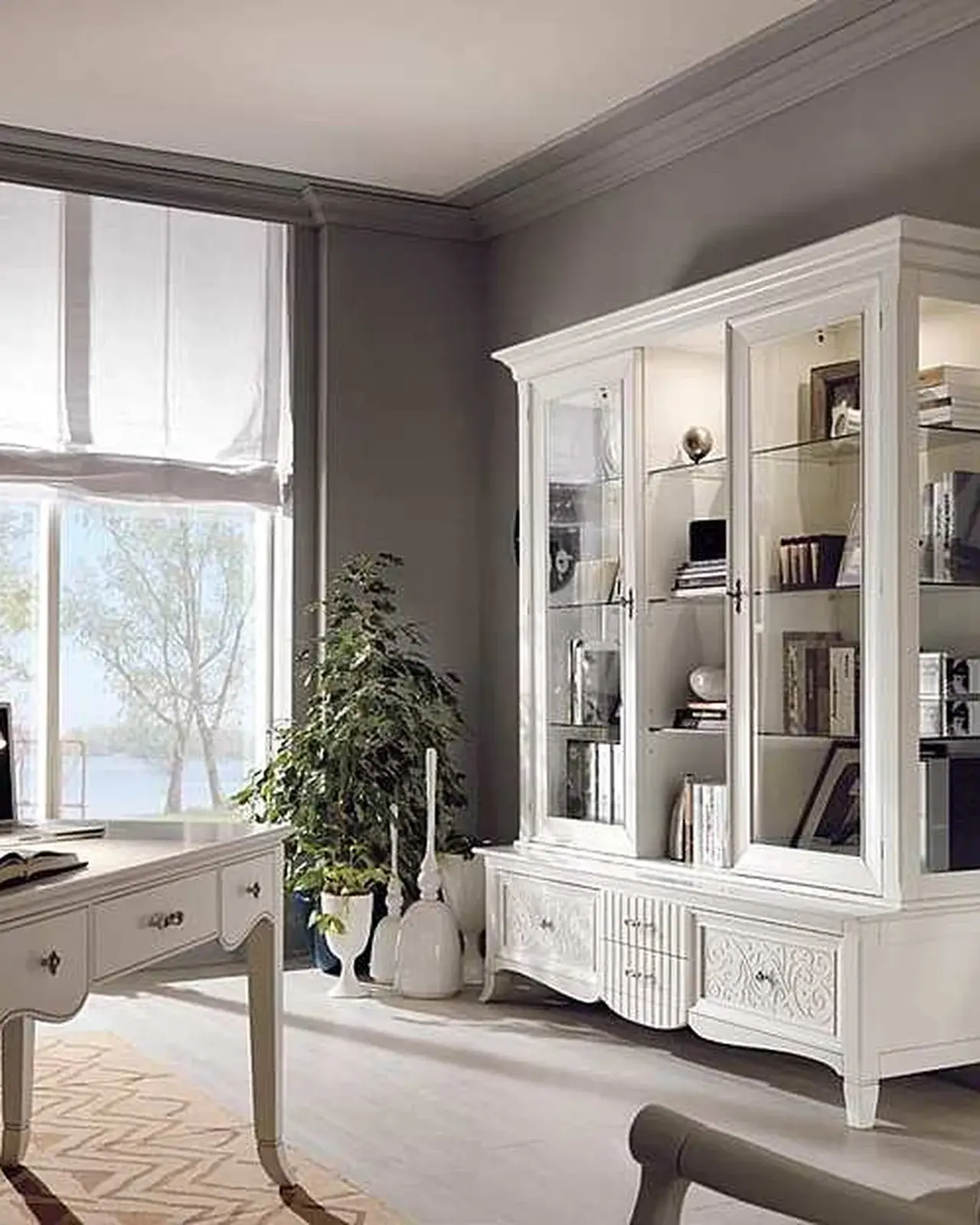 New Deco Bookcase, Base and Riser – Francesco Pasi New Decò, additional living room view 3