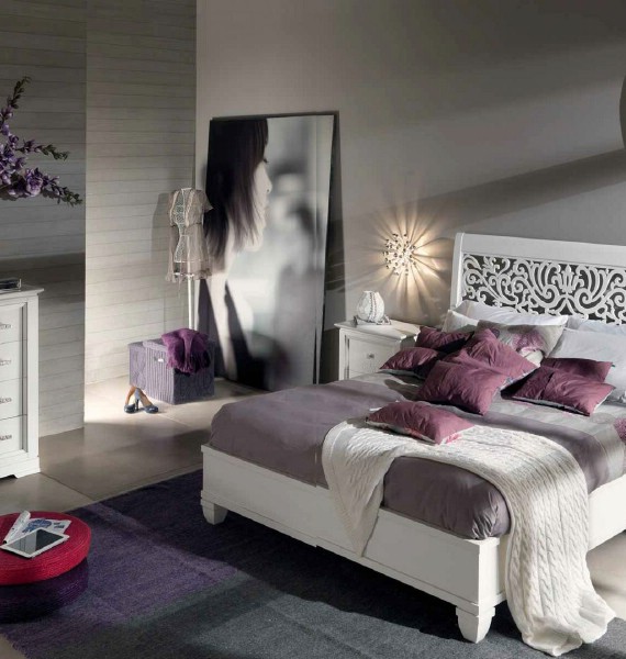 Classic bedroom furniture made of wood Harmony 1