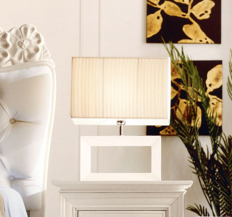 Classic luxury bedroom furniture Amelie White 7
