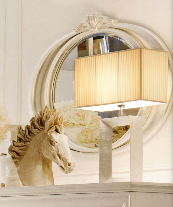Classic luxury bedroom furniture Amelie White 8