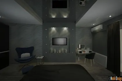 Interior design modern apartment in Marseille France  