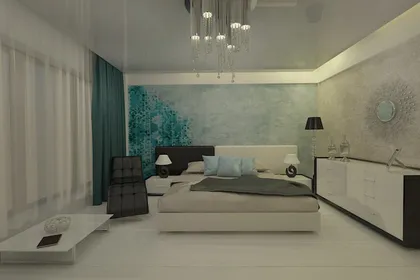 Contemporary style interior design project for a home 