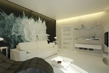 Contemporary style interior design project for a home in Monaco