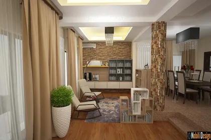 Luxury contemporary interior design home in Monaco