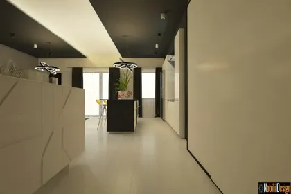 Interior design concept for a modern apartment in Monaco