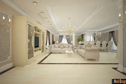 Elegant luxury home interior design project 