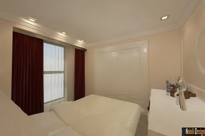 Interior concept for classic  room apartment - interior design apartment studio.