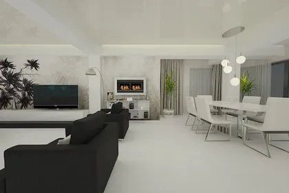 Contemporary style interior design home in Manchester