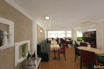 Mediterranean style interior design restaurant in Manchester