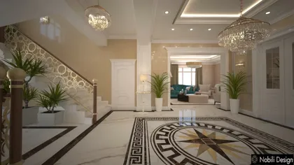 Interior design for the classic style house