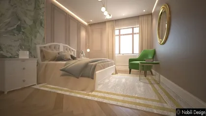 Interior design for the classic style house