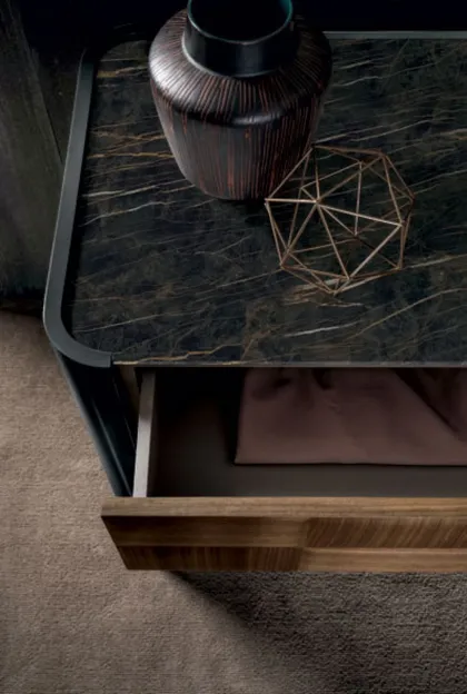 Comò moderno per camera da letto, collezione Dama
