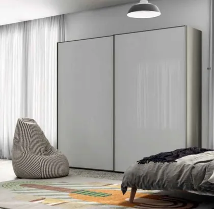 Armadio moderno per camera da letto EM32, misura 253 cm: 3.500