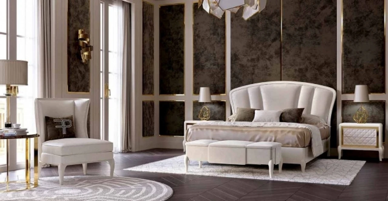 Ocean Luxury Bedroom Set, high quality bedroom sets made to order in Italy