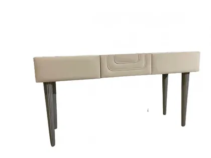 Exclusive Suede and Marble Top Dressing Table - Tuscany 02