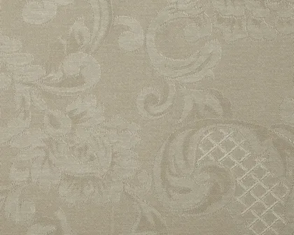 Cotton fabric for tablecloths restaurant Livorno Brown 3