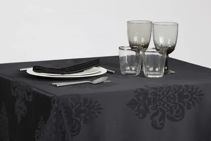 Damask textile fabric for tabletcloths restaurant Retro 0