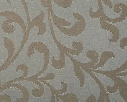 Damask fabric for hotel table linen Rostow Stucco 6