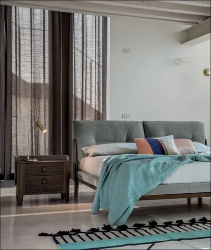 Settanta Bed, Italian bedroom furniture