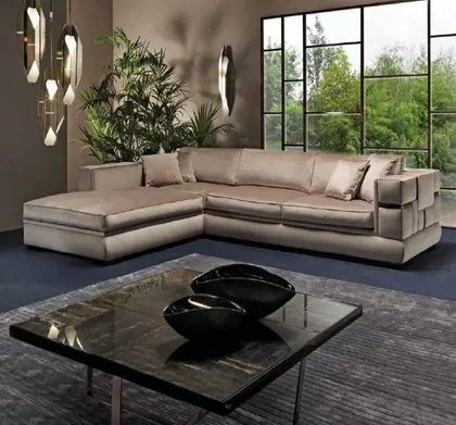 Excence Fixed Sofa Composition, Italian couch