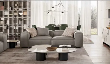 Divano fisso Dallagnese, divano di design