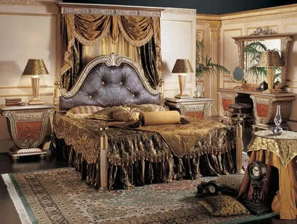 Collezione Symphony per camera da letto classica, arredamento d'interni di lusso