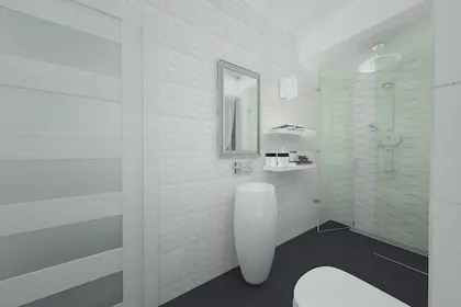 Contemporary indoor style design house