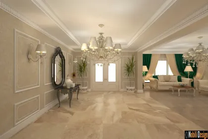 Classic house interior designs concept idea