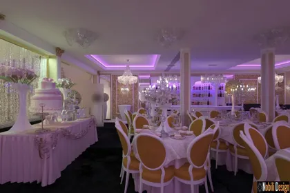 Interior design restaurant wedding reception in sao paulo brazil 