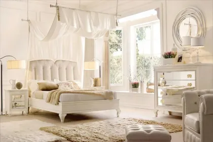 Classic luxury bedroom furniture Agnes Collection