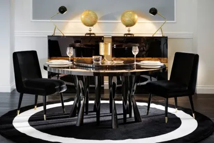 Dining Room Italian Almond Collection Furniture